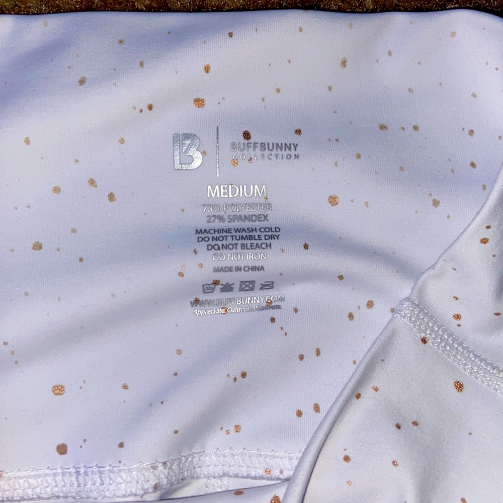 Buff bunny rose gold leggings